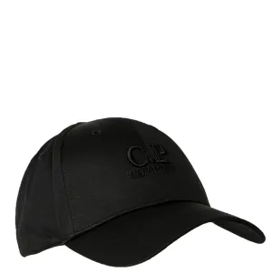C.P Company - Boys Logo Cap Black 54 cm