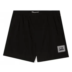 C.p Company Boys Logo Shorts Black 6Y #1087038