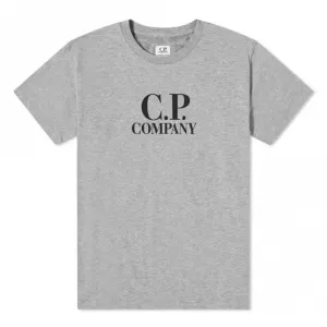 C.P Company Boys Goggle T-shirt Grey 2Y