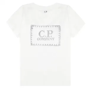 White T-shirts C.P. Company Kids