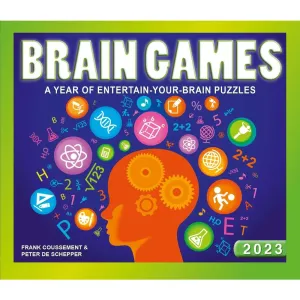 Brain Games 2023 Desk Calendar
