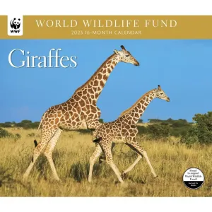 Giraffes WWF 2023 Wall Calendar