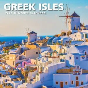 Greek Isles 2023 Wall Calendar #14412