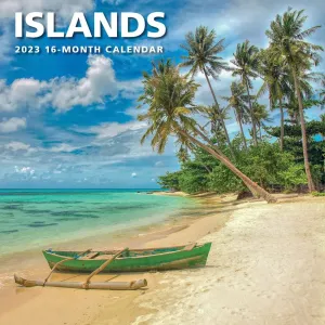 Islands 2023 Wall Calendar #15300