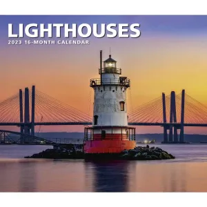 Lighthouses Deluxe 2023 Wall Calendar