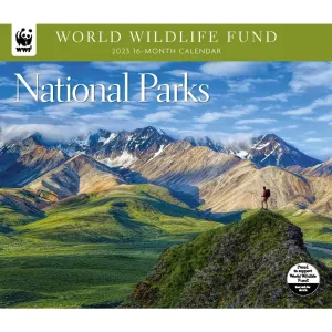 National Parks WWF 2023 Wall Calendar