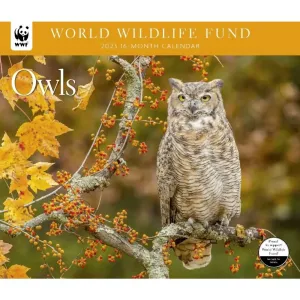 Owls WWF 2023 Wall Calendar