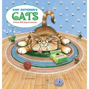 Patterson Cats 2024 Magnetic Wall Calendar