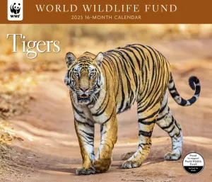 Tigers WWF 2023 Wall Calendar