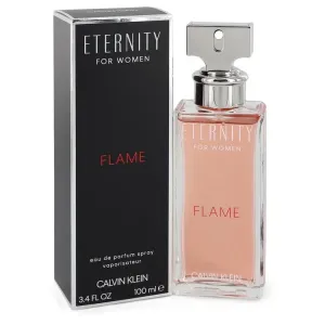 Calvin Klein - Eternity Flame Pour Femme : Eau De Parfum Spray 3.4 Oz / 100 ml