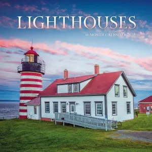 Lighthouses 2025 Wall Calendar
