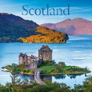 Scotland 2025 Wall Calendar