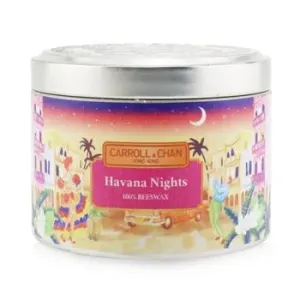 Carroll & Chan100% Beeswax Tin Candle - Havana Nights (8x6) cm