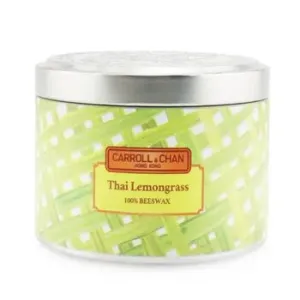 Carroll & Chan100% Beeswax Tin Candle - Thai Lemongrass (8x6) cm