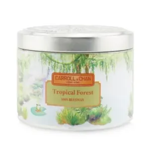 Carroll & Chan100% Beeswax Tin Candle - Tropical Forest (8x6) cm