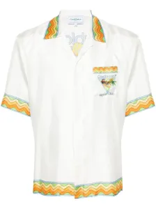 CASABLANCA - Tennis Club Silk Shirt #1287365