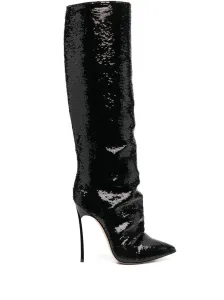 CASADEI - Leather Heel Boots #42732