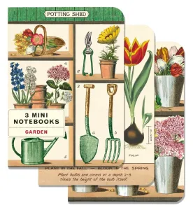 Gardening Mini Notebook (3 pack)