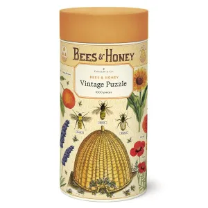 Bees and Honey 1000 Piece Puzzle by Cavallini