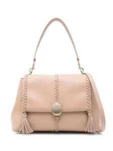 CHLOÉ - Penelope Leather Shoulder Bag #1257232