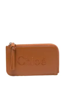 CHLOÉ - Chloé Sense Leather Zipped Card Holder #1238145