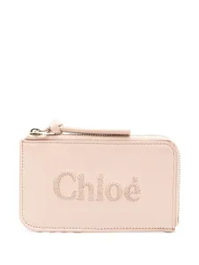 CHLOÉ - Chloé Sense Leather Zipped Card Holder #1291998