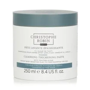 Christophe RobinCleansing Thickening Paste with Tahitian Algae For Men (Instant Body Boosting Clay to Foam Shampoo) - Thinning & Fine Hair 250ml/8.4oz
