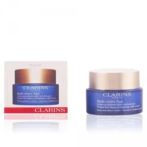 Clarins - Multi-Active Nuit Crème Premières Rides Revitalisante : Moisturising and nourishing care 1.7 Oz / 50 ml