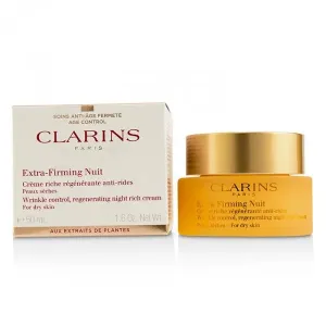 ClarinsExtra-Firming Nuit Wrinkle Control, Regenerating Night Rich Cream - For Dry Skin 50ml/1.6oz
