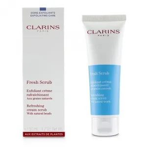 Clarins - Fresh Scrub Exfoliant Crème Rafraîchissant : Facial scrub and exfoliator 1.7 Oz / 50 ml