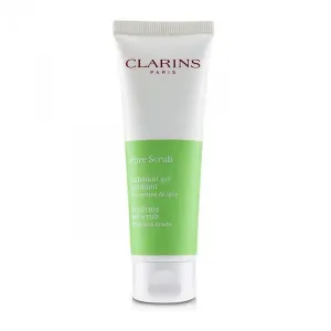 Clarins - Pure Scrub Exfoliant Gel Purifiant : Facial scrub and exfoliator 1.7 Oz / 50 ml