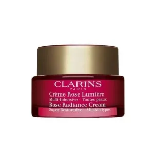 Clarins - Crème Rose Lumière : Moisturising and nourishing 1.7 Oz / 50 ml