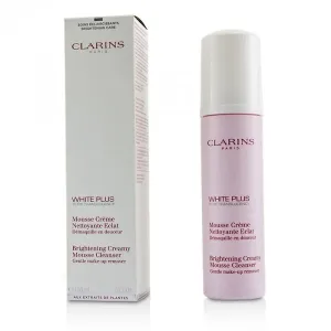 Clarins - Mousse Crème Nettoyante Eclat White Plus : Cleanser - Make-up remover 5 Oz / 150 ml