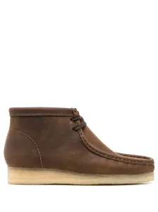 CLARKS - Wallabee Boot Leather Ankle Boots #45325