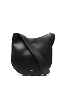 CLOSED - Leather Hobo Shoulder Bag #726491