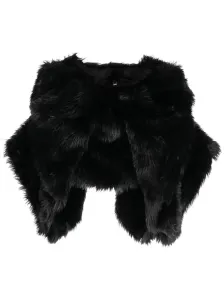 COMME DES GARCONS - Faux Fur Cropped Jacket #1185528