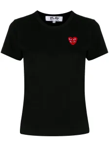 COMME DES GARCONS PLAY - Logo Cotton T-shirt #1238146