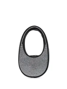 COPERNI - Mini Swipe Crystal Embellished Leather Handbag #1259299