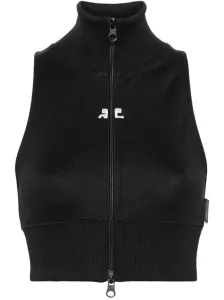COURRÈGES - Cropped Track Vest #1284360