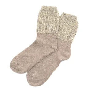 Crönert, 15408 Wool-Mohair-Cashmere Women's Socks, beige Größe 35-38