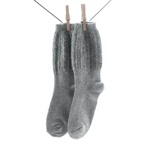 Crönert, 15408 Wool-Mohair-Cashmere Women's Socks, grey Größe 35-38
