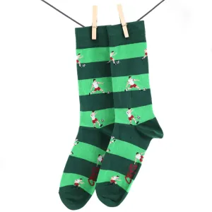 Crönert, 26215 Men`s Socks Soccer with soft waistband, green Größe 39-42