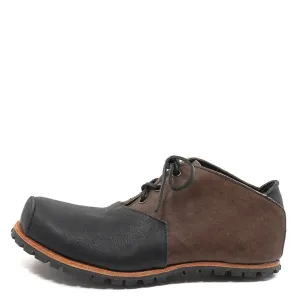 CYDWOQ, Inventive Vibram Menïs Lace-up Shoes, black-brown Größe 40