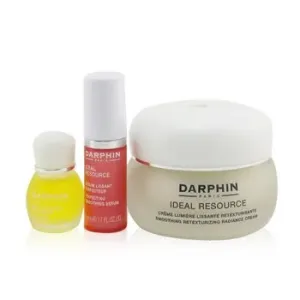 DarphinIdeal Resource Retexturizing Botanical Wonders Set: Radiance Cream 50ml+ Smoothing Serum 5ml+ Jasmine Aromatic Care 4ml 3pcs