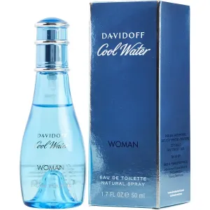 Davidoff - Cool Water Pour Femme : Eau De Toilette Spray 1.7 Oz / 50 ml