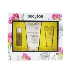 DecleorCertified Organic Soothing Box: Comfort 2 In 1 Cream & Mask 50ml+Comfort Oil-Serum 5ml+Comfort Night Balm 2.5ml 3pcs