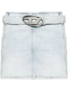 DIESEL - Logo Denim Mini Skirt #1279098
