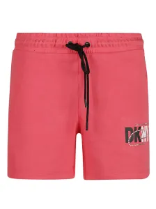 DKNY - Cotton Strass Logo Shorts #66117
