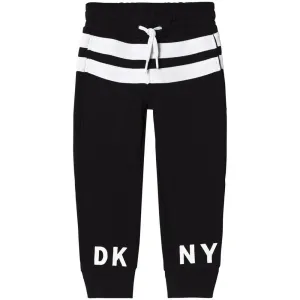 Dkny Boys Printed Logo Joggers Black 4Y #1085746