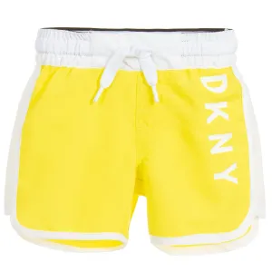 Dkny Boys Swimshorts Yellow 5Y
